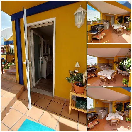 Casa Maestro Lelo - Acogedora Canaria Con Patios Y Jardines De Flores Las Palmas