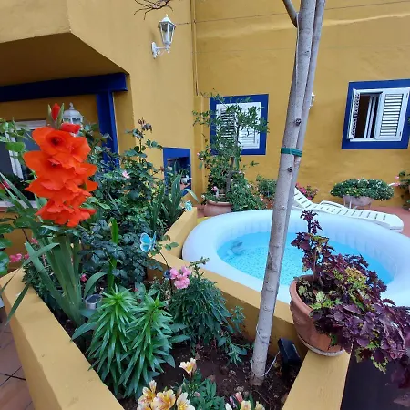 Casa Maestro Lelo – Acogedora Canaria Con Patios Y Jardines De Flores Сasa de vacaciones Las Palmas de Gran Canaria